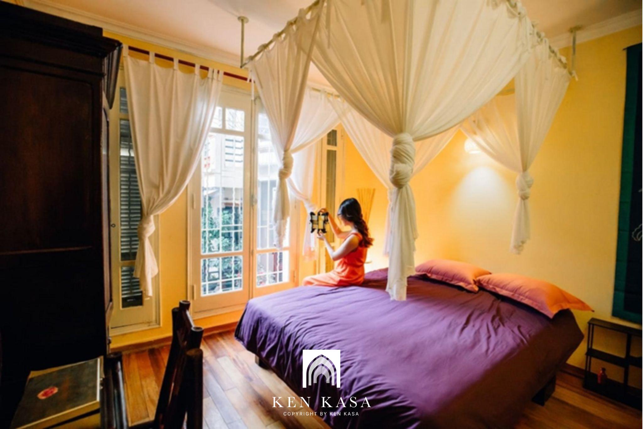 mẫu phòng homestay đẹp momento homestay